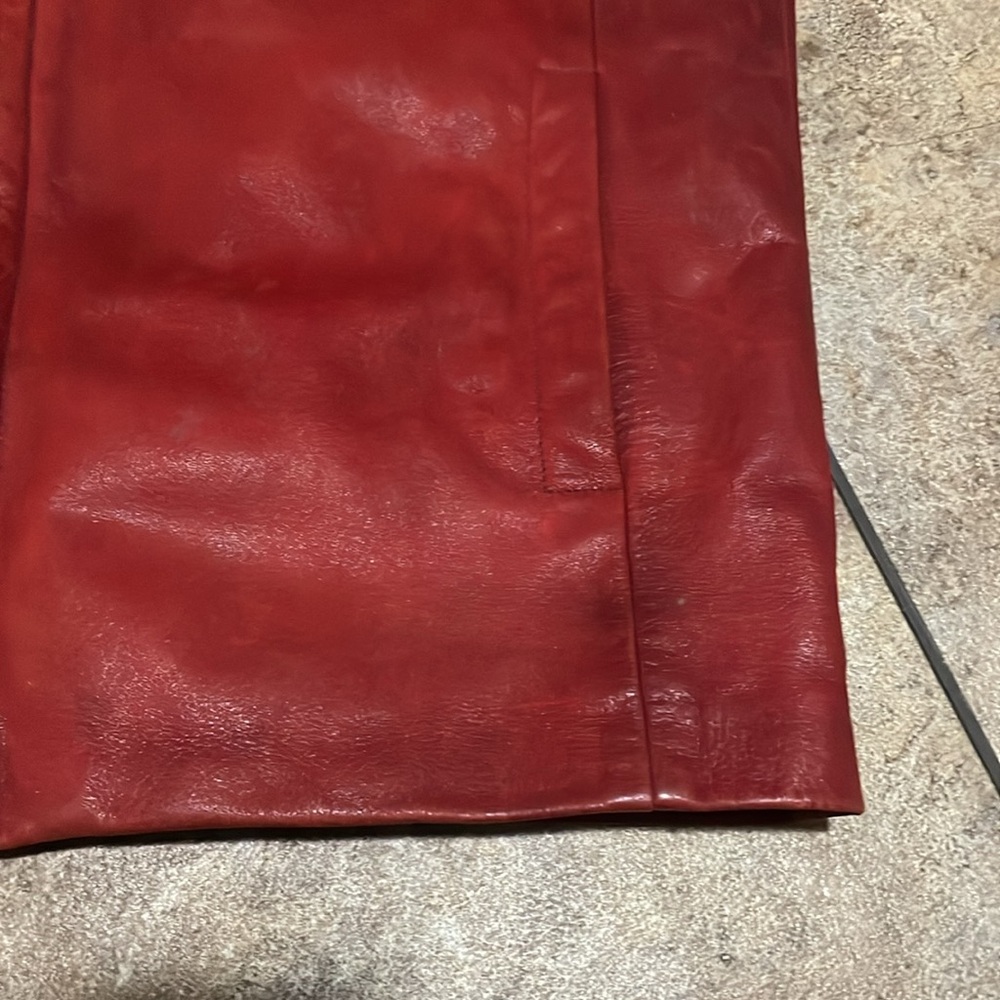 Vintage Bomb Boogie Fight Club Leather Jacket Size Large - Picture 7 of 16